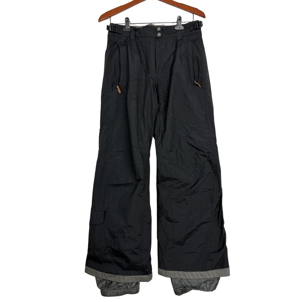 Columbia Convert Women's S Black Insulated Ski Snowboard Snow Pants Nylon
